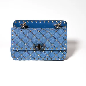 valentino rockstud denim çanta